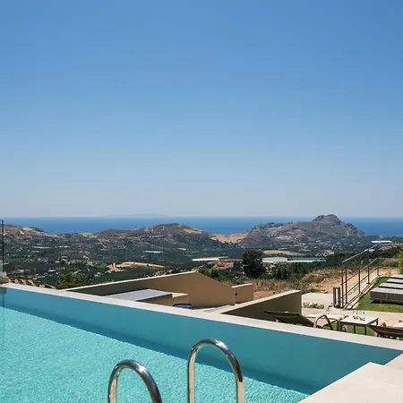 Epsilon Villa, Private Swimming Pool Garden, Panoramic Sunset Villa