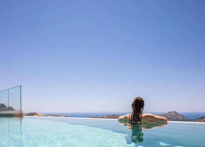 Epsilon Villa, Private Swimming Pool Garden, Panoramic Sunset Вілла *