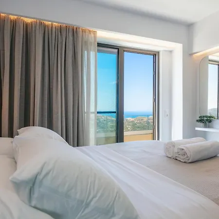 Villa Epsilon Villa, Private Swimming Pool Garden, Panoramic Sunset Réthymnon