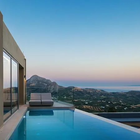 Epsilon Villa, Private Swimming Pool Garden, Panoramic Sunset Villa *