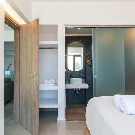 Epsilon Villa, Private Swimming Pool Garden, Panoramic Sunset Villa Réthymnon