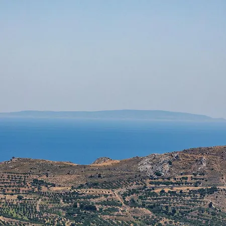Epsilon Villa, Private Swimming Pool Garden, Panoramic Sunset Rethymno