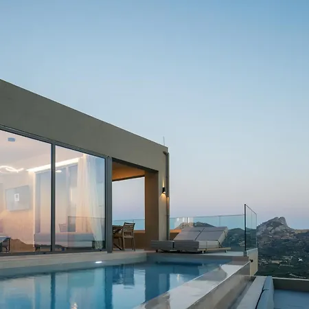 Epsilon Villa, Private Swimming Pool Garden, Panoramic Sunset *