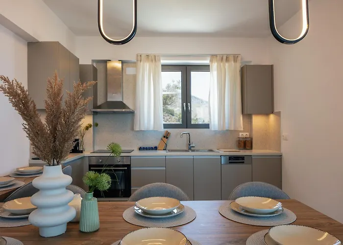 Epsilon Villa, Private Swimming Pool Garden, Panoramic Sunset Вилла Ретимно