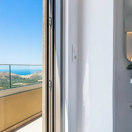 Epsilon Villa, Private Swimming Pool Garden, Panoramic Sunset * Réthimno