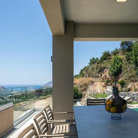 Βίλα Epsilon Villa, Private Swimming Pool Garden, Panoramic Sunset *
