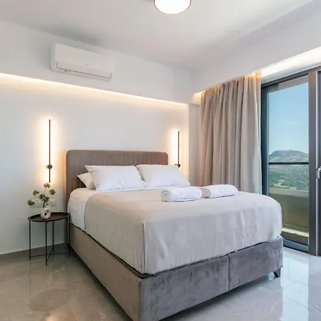 Epsilon Villa, Private Swimming Pool Garden, Panoramic Sunset ヴィラ レティムノ