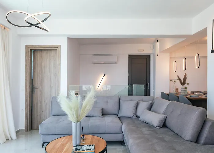 Epsilon Villa, Private Swimming Pool Garden, Panoramic Sunset Villa Rethymno (Crete)